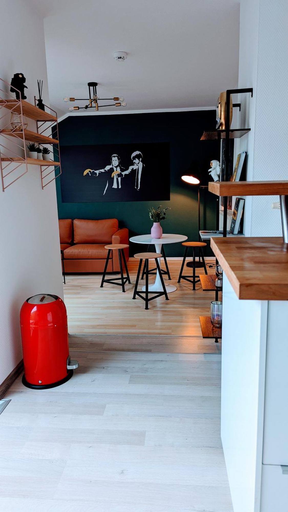Rooftop Art Apartment, E-Roller,Ausblick,Wlan,Tv Хемниц Экстерьер фото